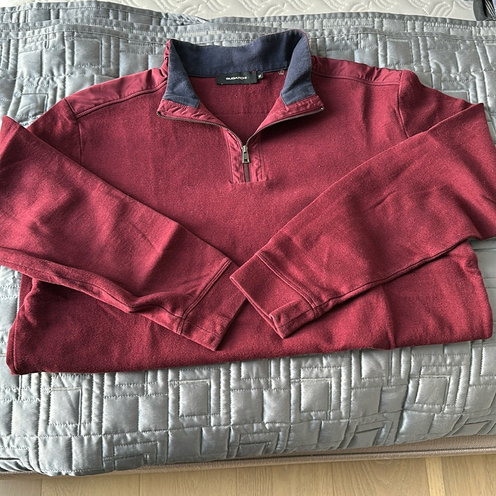 Bugatchi quarter-zip sweatshirt